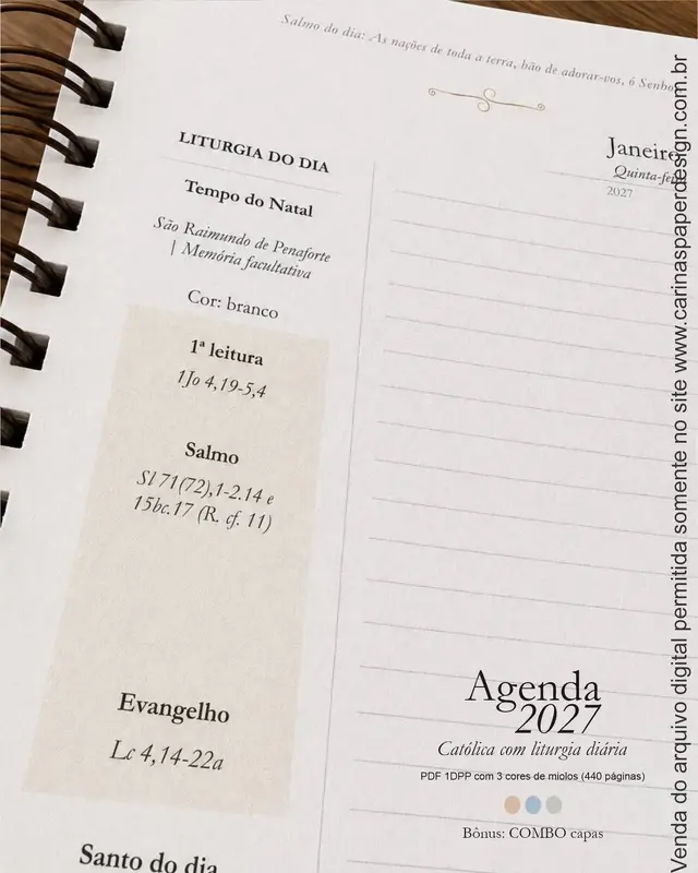 Agenda Católica - Com Liturgia diária